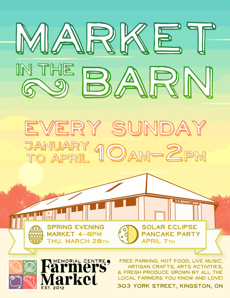 Memorial Centre Farmers' Market: Craig Jones, Sorelle @ Memorial Centre Jan 7 2024 - May 7th @ Memorial Centre