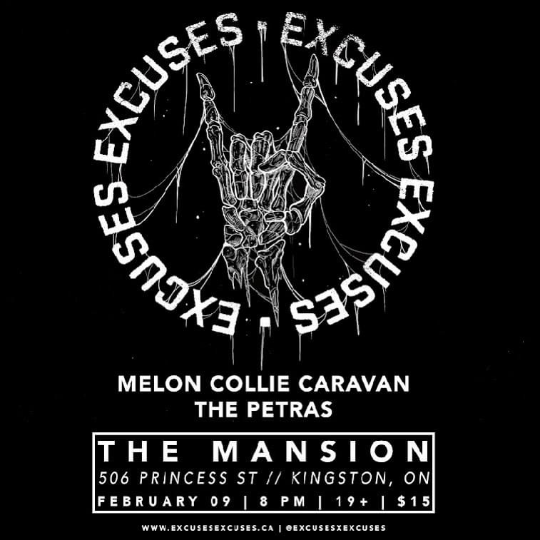 Excuses Excuses, Melon Collie Caravan, The Petras @ The Mansion - Feb 09, 2024