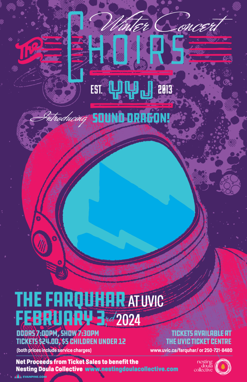 The Choirs YYJ Winter Concert featuring Sound Dragon @ Farquhar Auditorium, UVIC - Feb 03, 2024
