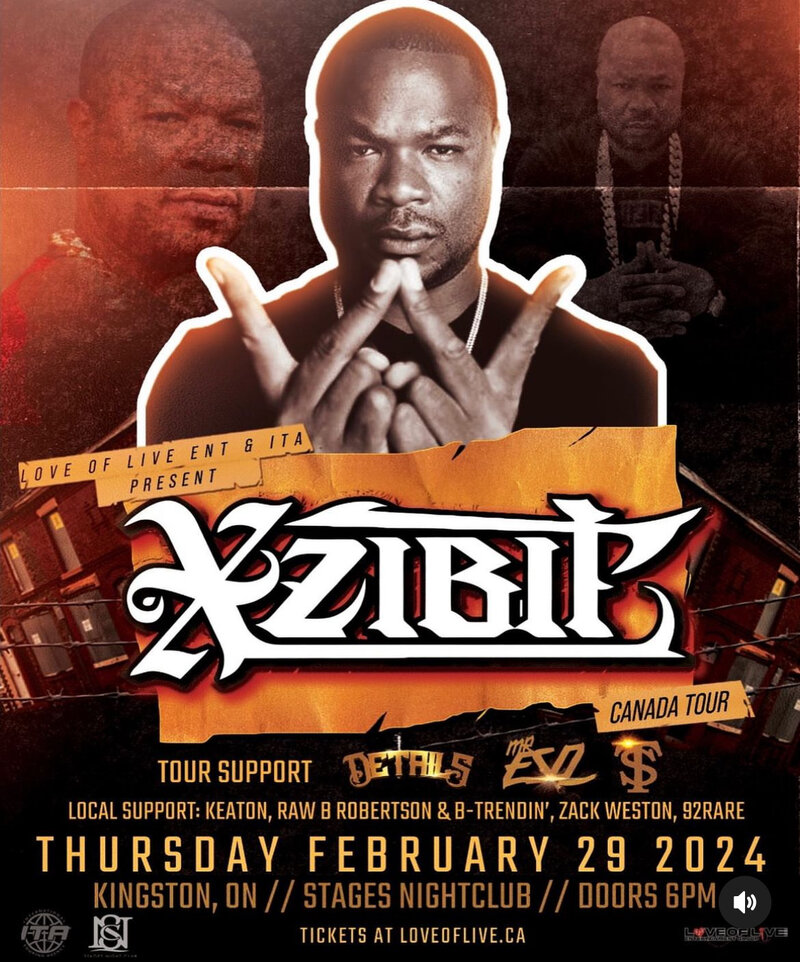 Xzibit, Keaton, 92Rare @ Stages Nightclub - Feb 29, 2024
