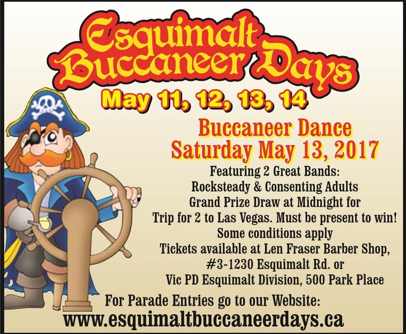 Buccaneer Dance: Rock Steady, Consenting Adults @ Archie Browning Sports Centre May 13 2017 - May 16th @ Archie Browning Sports Centre
