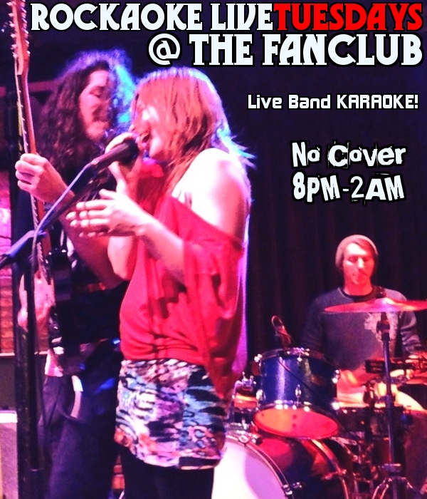 Rockaoke Live: The Naturals @ Vancouver FanClub Aug 19 2014 - May 6th @ Vancouver FanClub