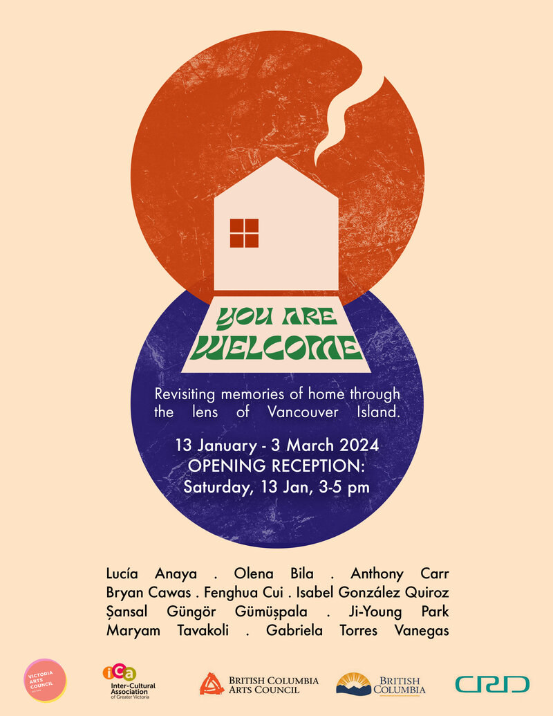 You Are Welcome - May 7th @ Victoria Arts Council