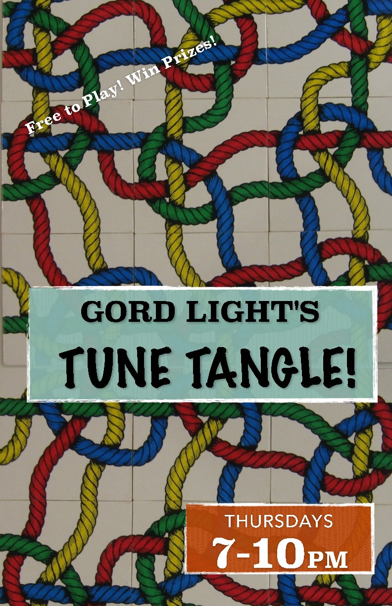 TUNE TANGLE with Gord Light: Gord Light @ My Bar and Grill Oct 29 2015 - May 16th @ My Bar and Grill