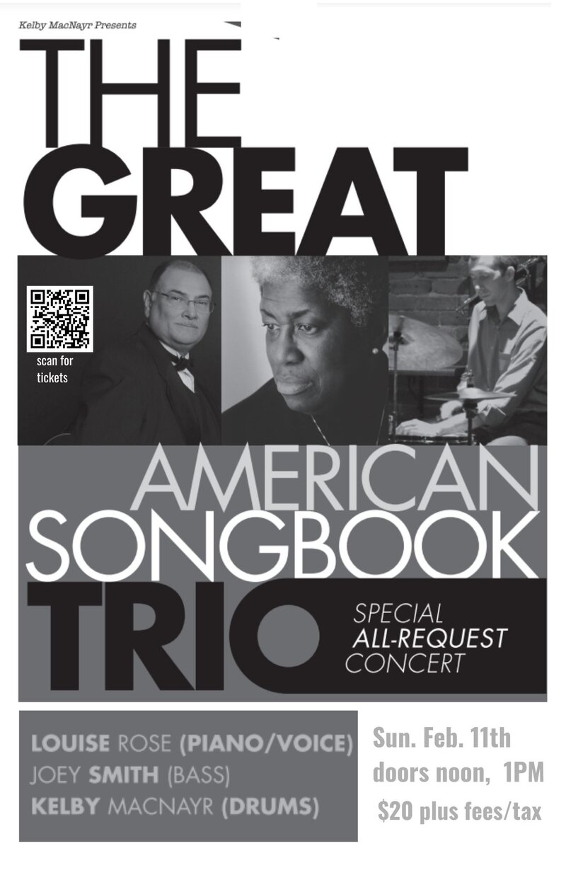 Great American Song Book Trio - May 8th @ Hermann's Jazz Club