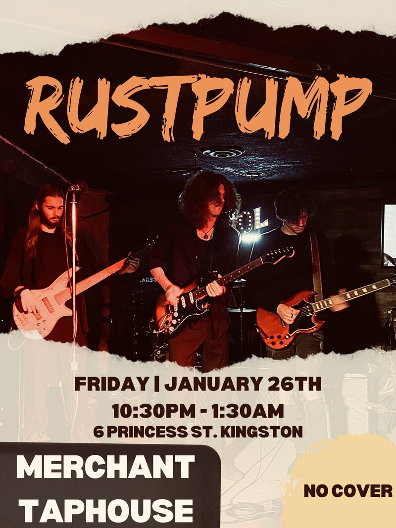 RustPump live at The Merchant Taphouse @ The Merchant Tap House - Jan 26, 2024