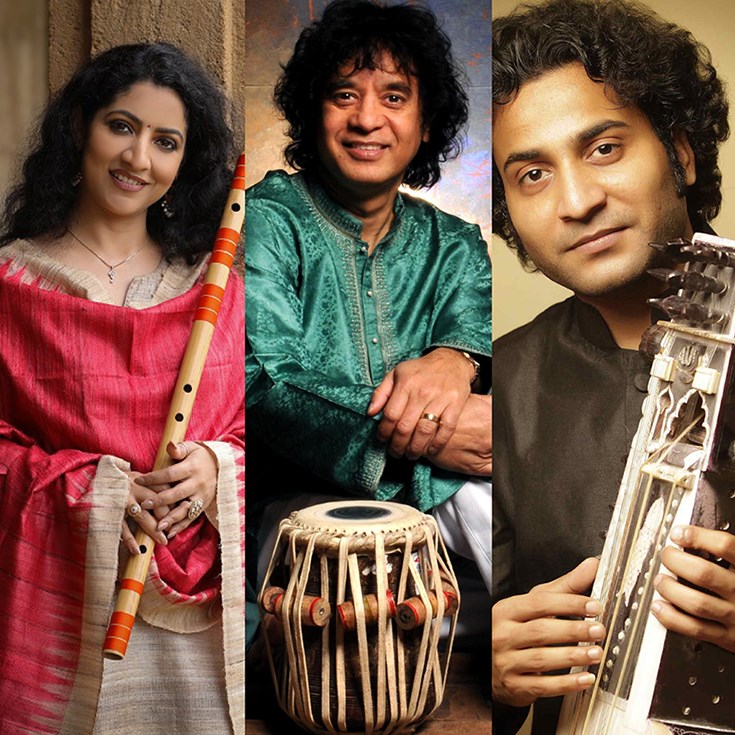 Zakir Hussain Trio - May 6th @ Royal Theatre