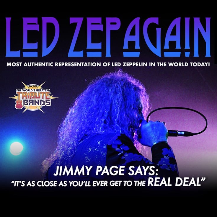 Led Zepagain - May 6th @ McPherson Playhouse