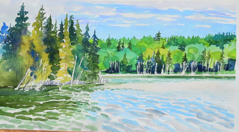 Experienced Watercolor Classes - May 9th @ Arts Council of Ladysmith and District