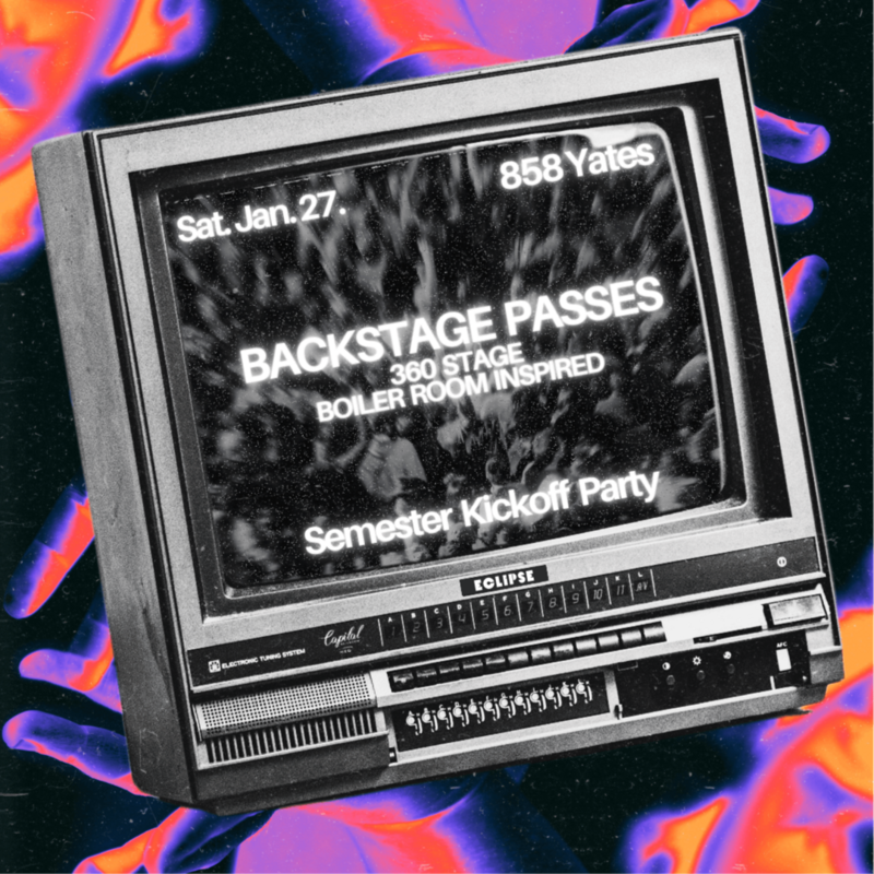 Backstage Passes - Jul 2nd @ Capital Ballroom