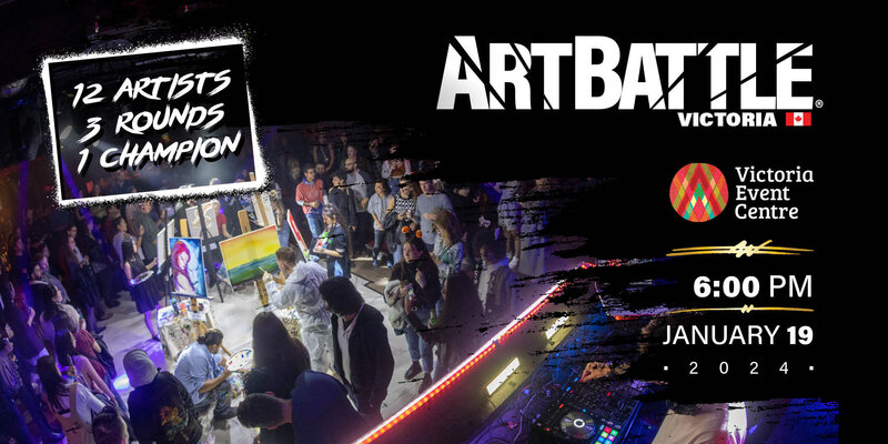 Art Battle Victoria - Jun 27th @ Victoria Event Centre