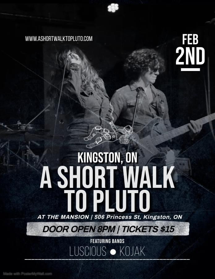 A Short Walk to Pluto, Luscious, Kojak @ The Mansion Feb 2 2024 - May 6th @ The Mansion