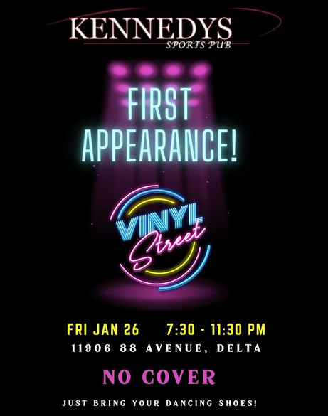 Vinyl Street - May 6th @ Kennedy's Pub