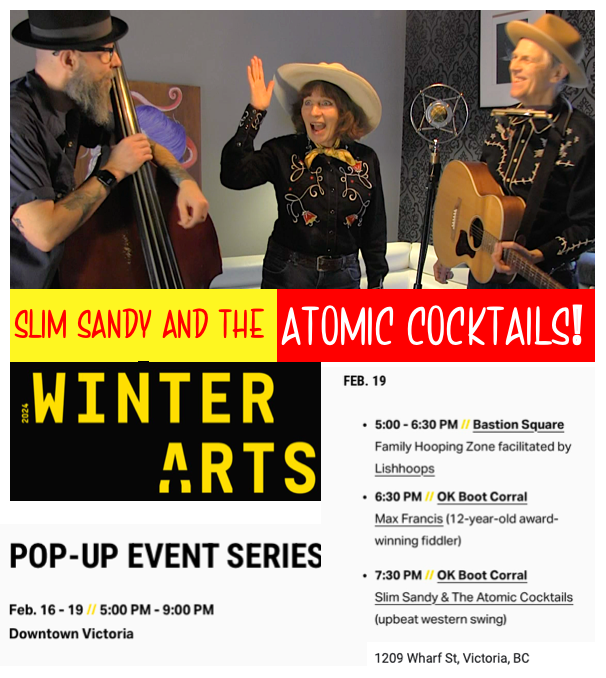 Boogie with Slim Sandy's Atomic Cocktails @ OK Boot Corral - Feb 19, 2024