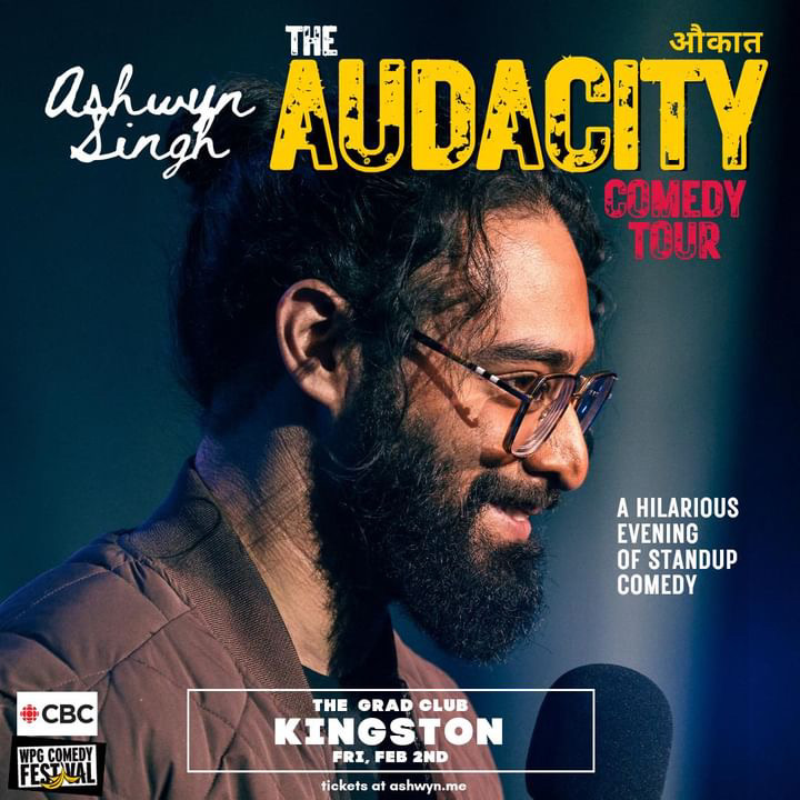 Ashwyn Singh - The Audacity Tour - May 11th @ The Grad Club