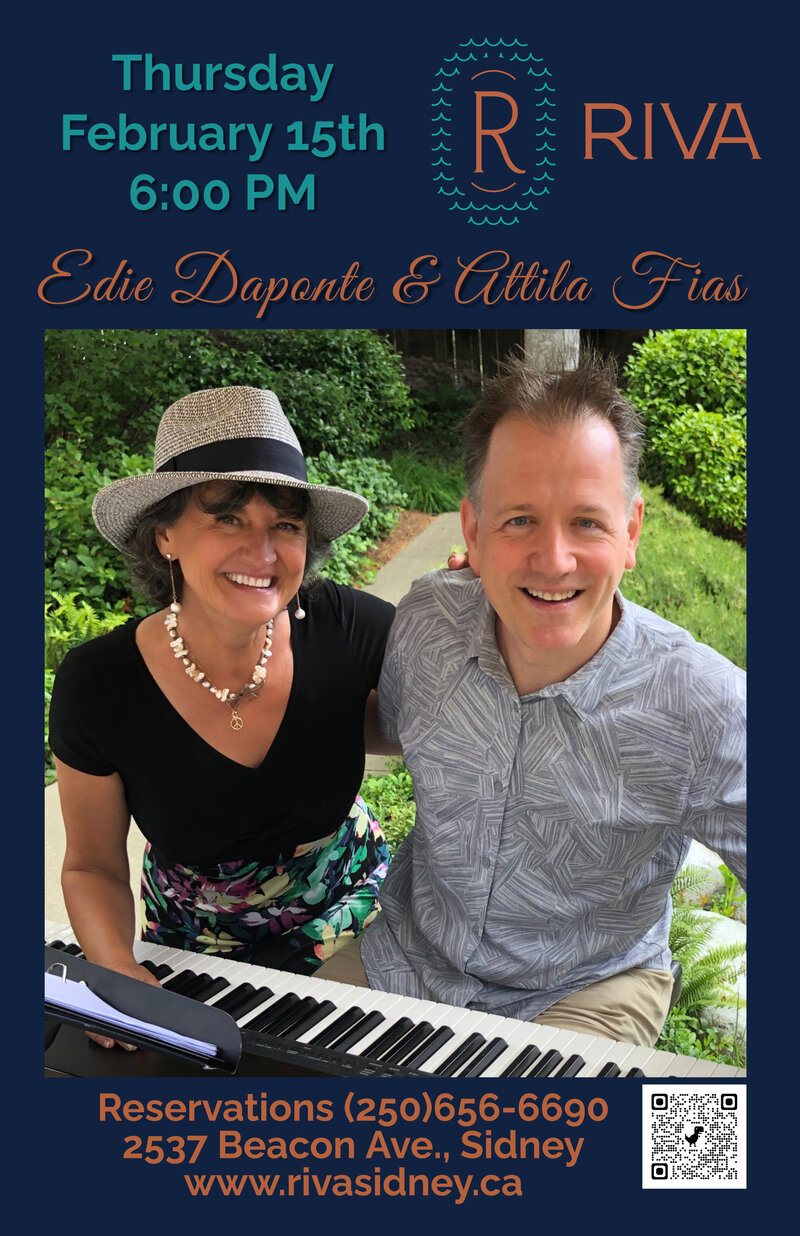 Edie Daponte & Attila Fias - Apr 30th @ Riva