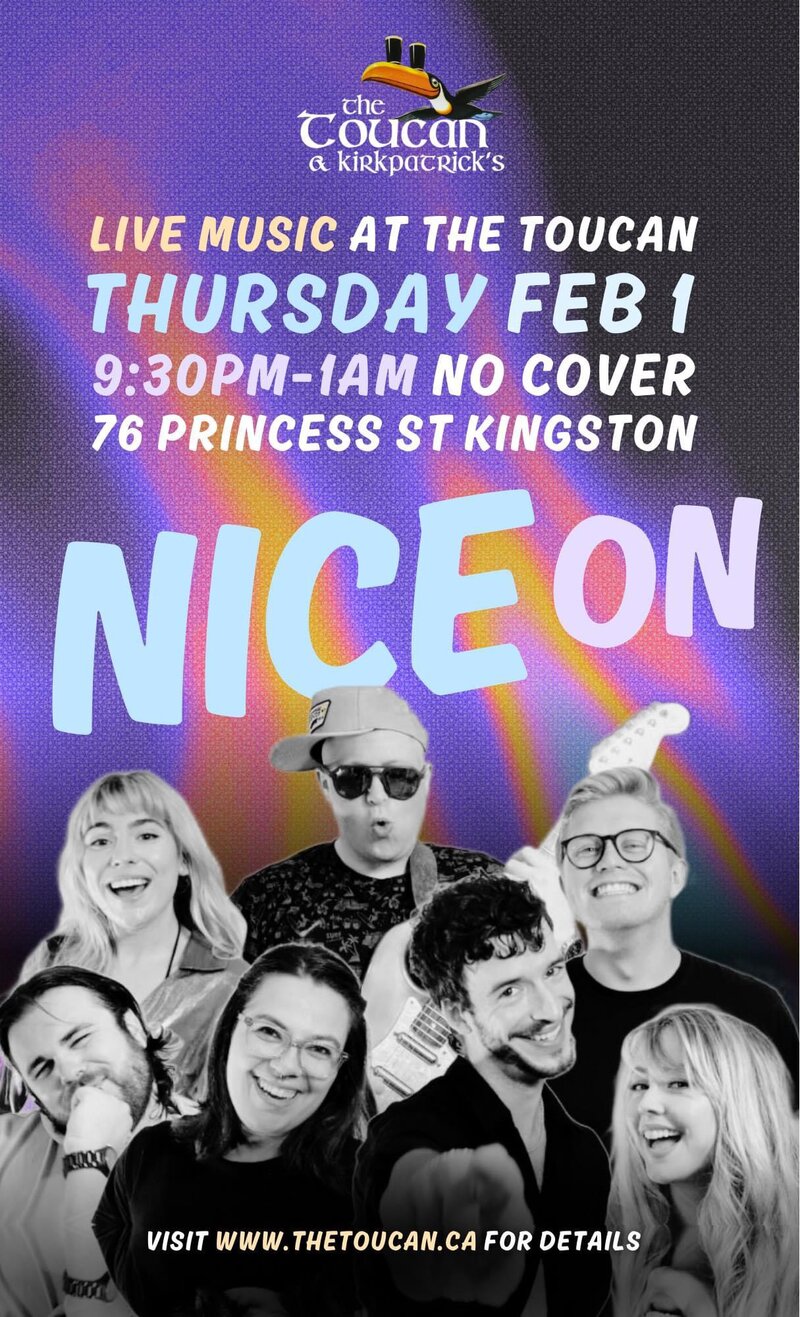 Nice On @ The Toucan Feb 1 2024 - May 7th @ The Toucan