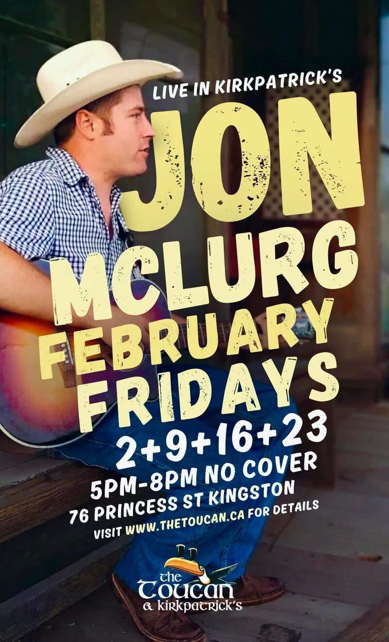 Jon McLurg @ The Toucan Feb 2 2024 - May 11th @ The Toucan