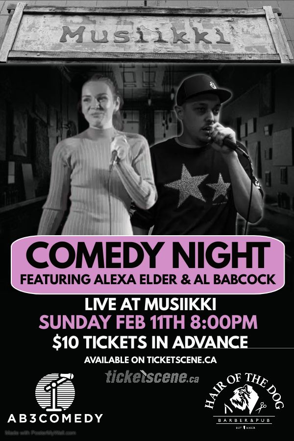 Alternative Comedy Night - May 1st @ Musiikki Caf&eacute; & Whiskey Bar