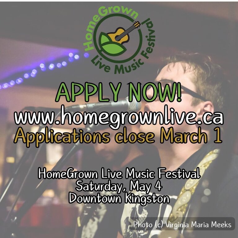 HomeGrown Live Music Festival now accepting applications