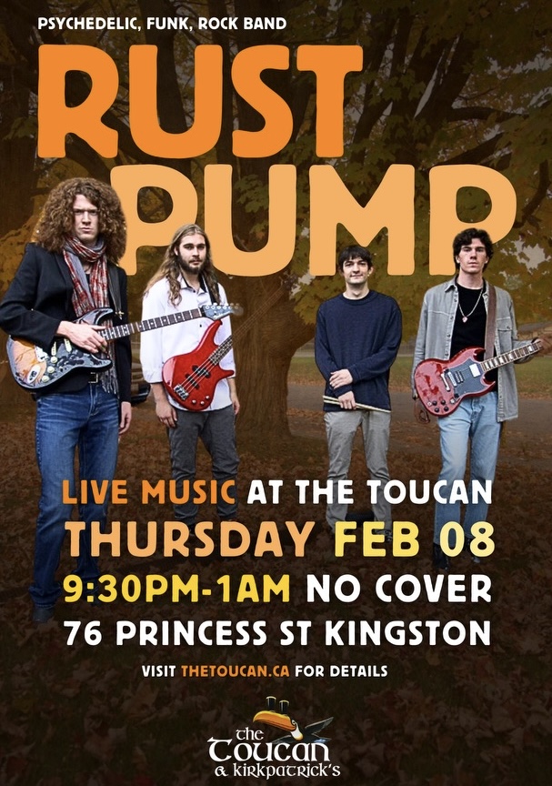 RustPump @ The Toucan Feb 8 2024 - May 6th @ The Toucan