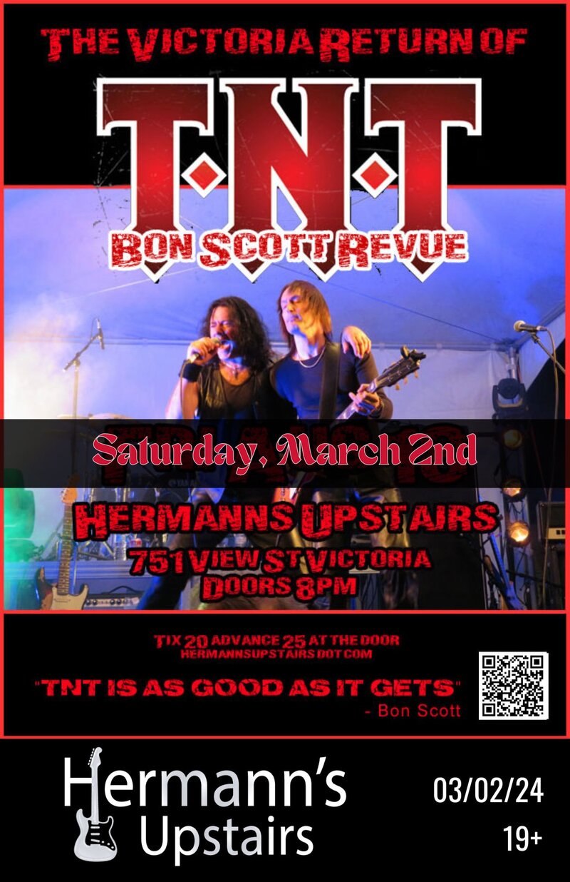 T&diams;N&diams;T : Bon Scott Revue - Jun 4th @ Hermann's Upstairs