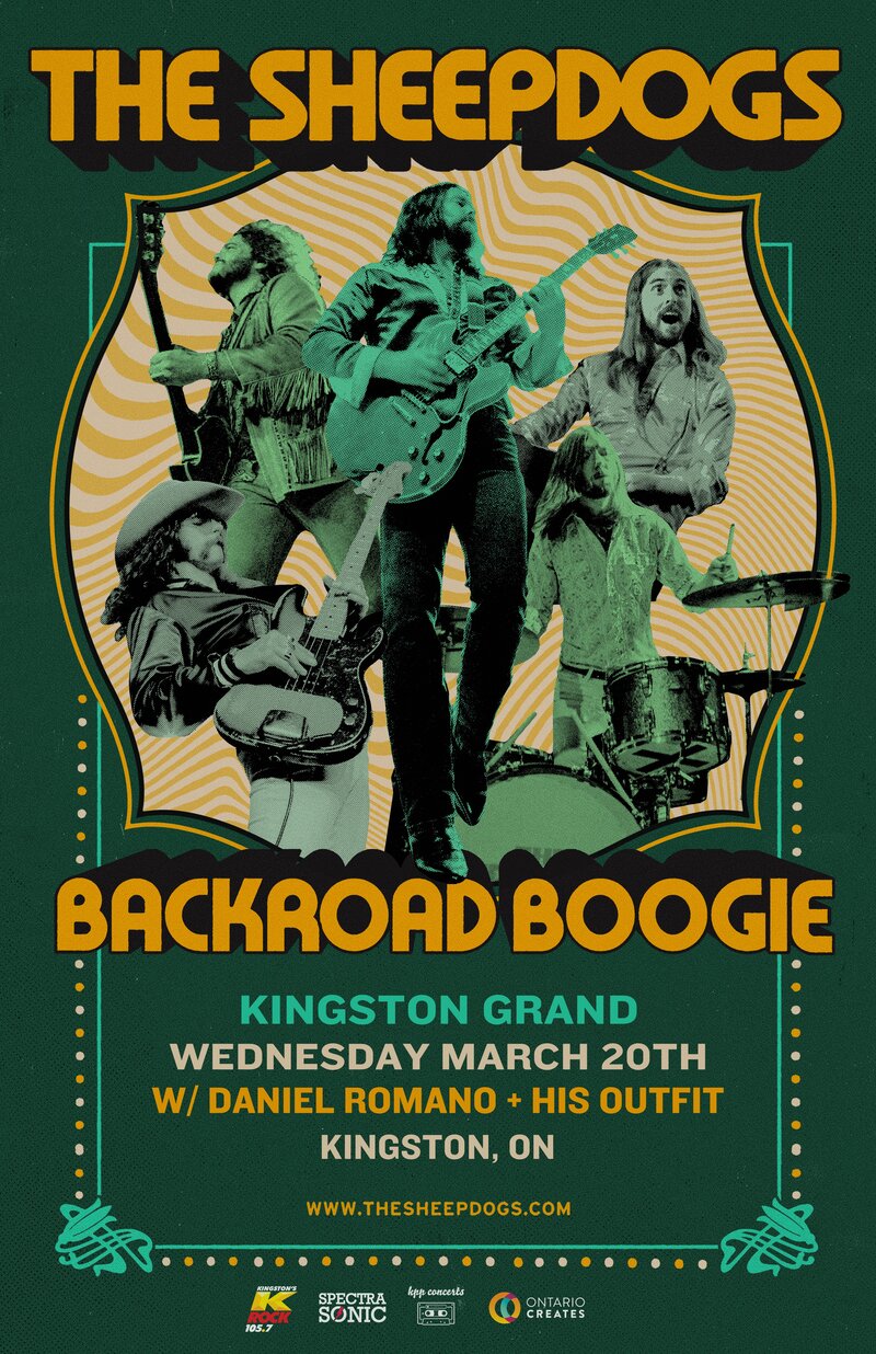 The Sheepdogs, Daniel Romano's Outfit @ Kingston Grand Theatre - Mar 20, 2024