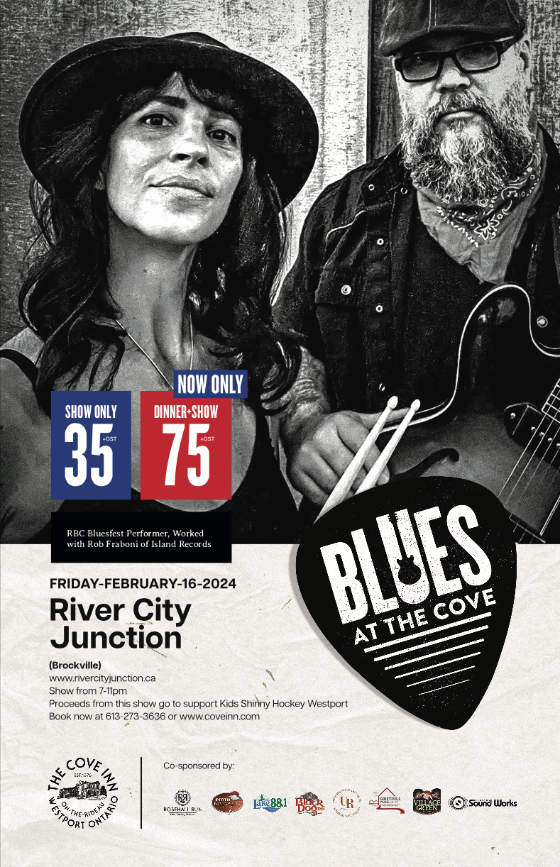 Blues at The Cove: River City Junction - May 6th @ The Cove Inn