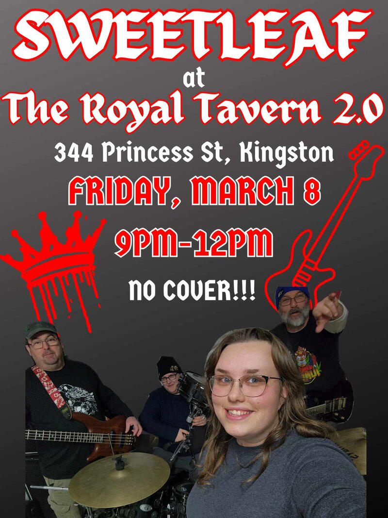 Sweetleaf @ Royal Tavern 2.0 Mar 8 2024 - May 26th @ Royal Tavern 2.0