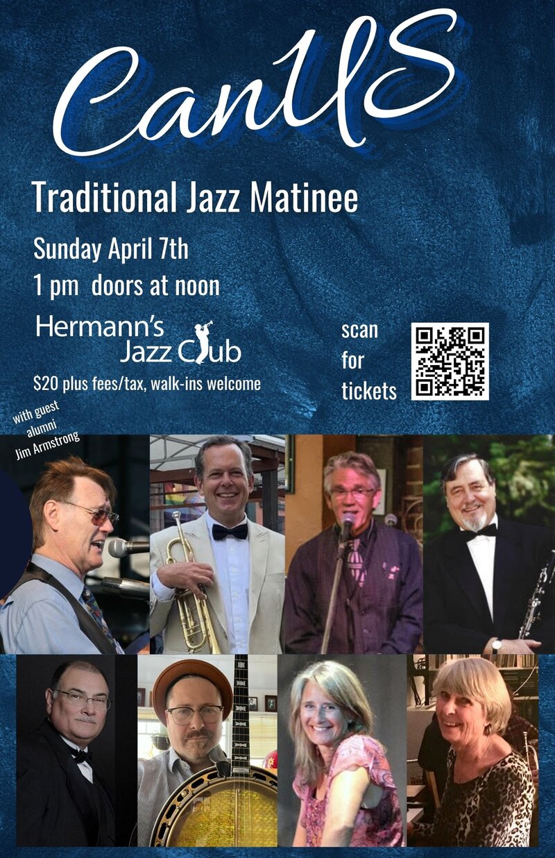 CanUS Jazz Band | Traditional Jazz Matinee - May 7th @ Hermann's Jazz Club