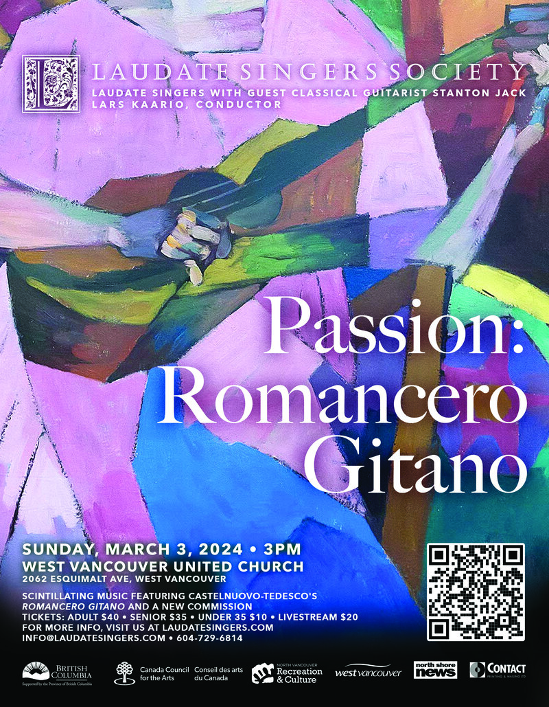 Passion: Romancero Gitano - May 16th @ West Vancouver United Church