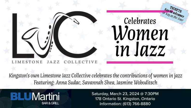 Women in Jazz - May 20th @ Blu Martini
