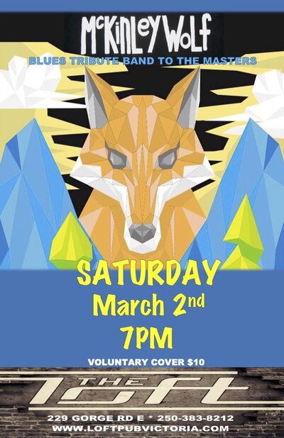 McKinley Wolf - May 13th @ The Loft (Victoria)