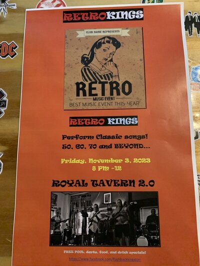 RetroKings @ Royal Tavern 2.0 Mar 29 2024 - May 6th @ Royal Tavern 2.0