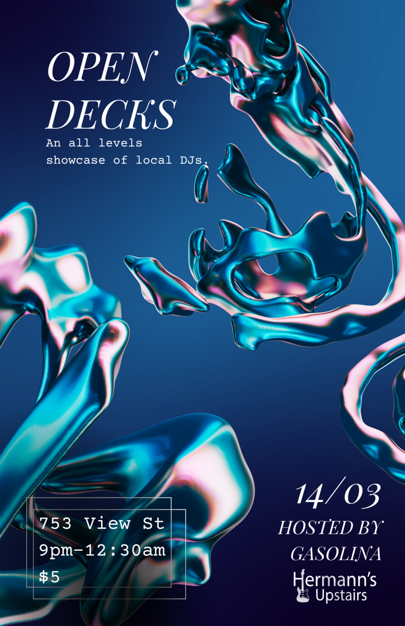 Open Decks - Jun 11th @ Hermann's Upstairs