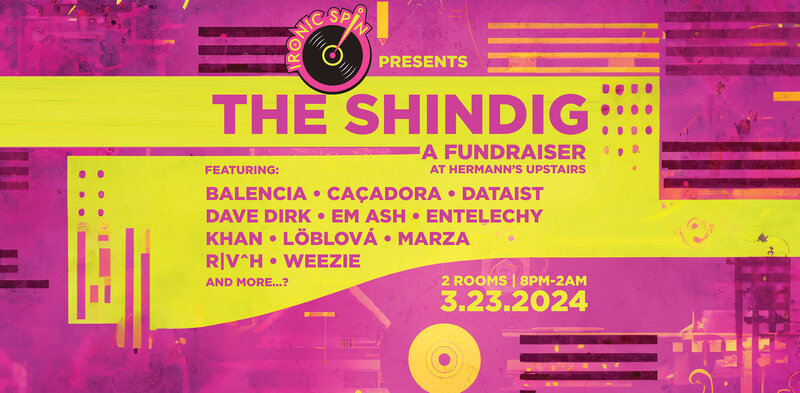 Ironic Spin presents: THE SHINDIG: an Otherworld fundraiser - May 14th @ Hermann's Upstairs