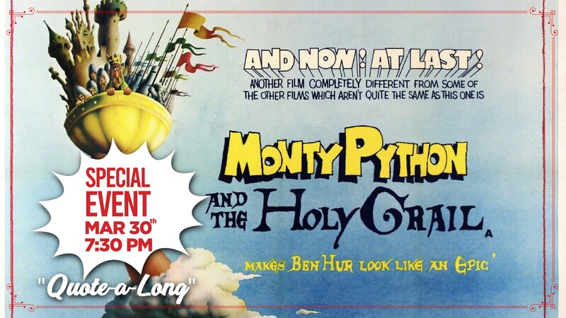 Monty Python and the Holy Grail 48 1/2 Anniversary Quote-a-Long @ Vic Theatre - Mar 30, 2024