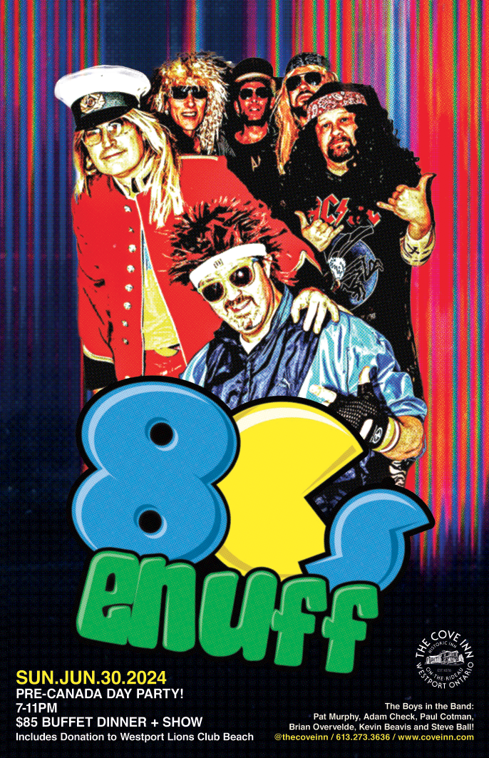 Pre-Canada Day Party: 80s Enuff @ The Cove Inn Jun 30 2024 - May 7th @ The Cove Inn