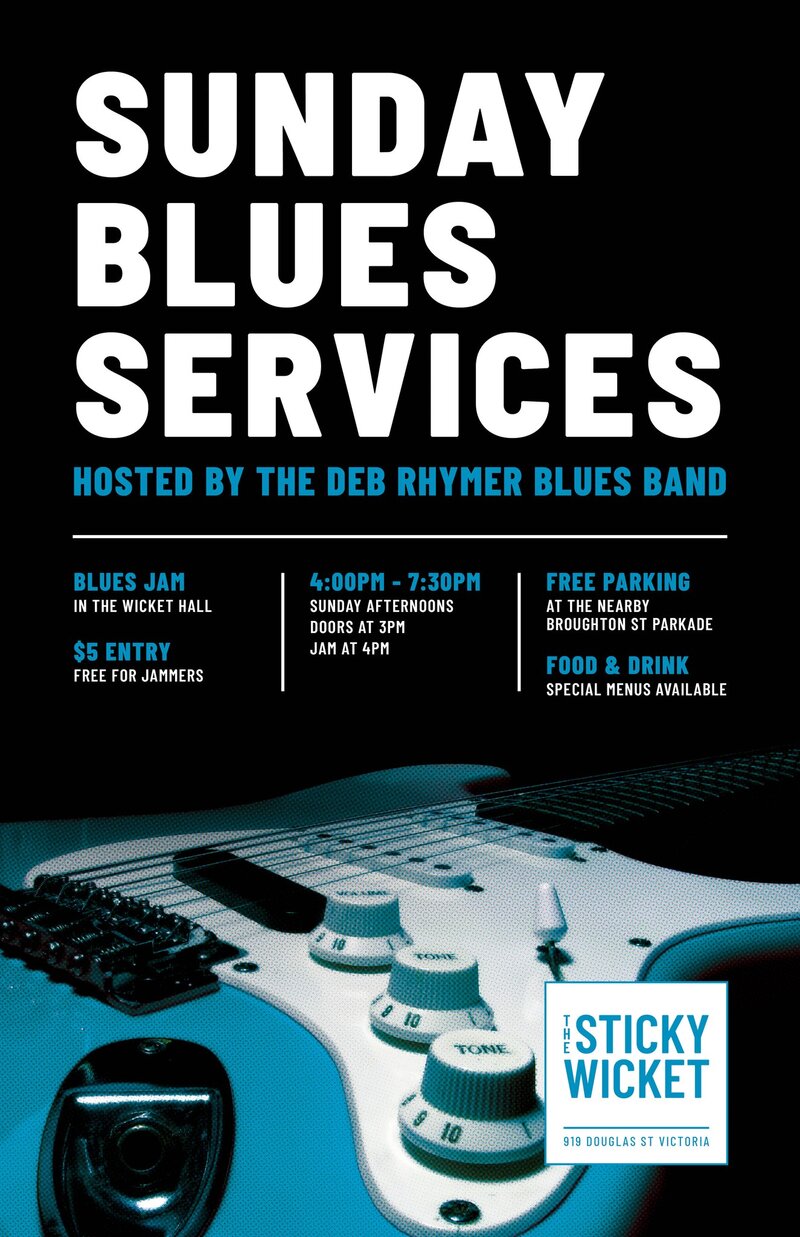 The Deb Rhymer Blues Jam- Sunday Services - May 1st @ Studio 919