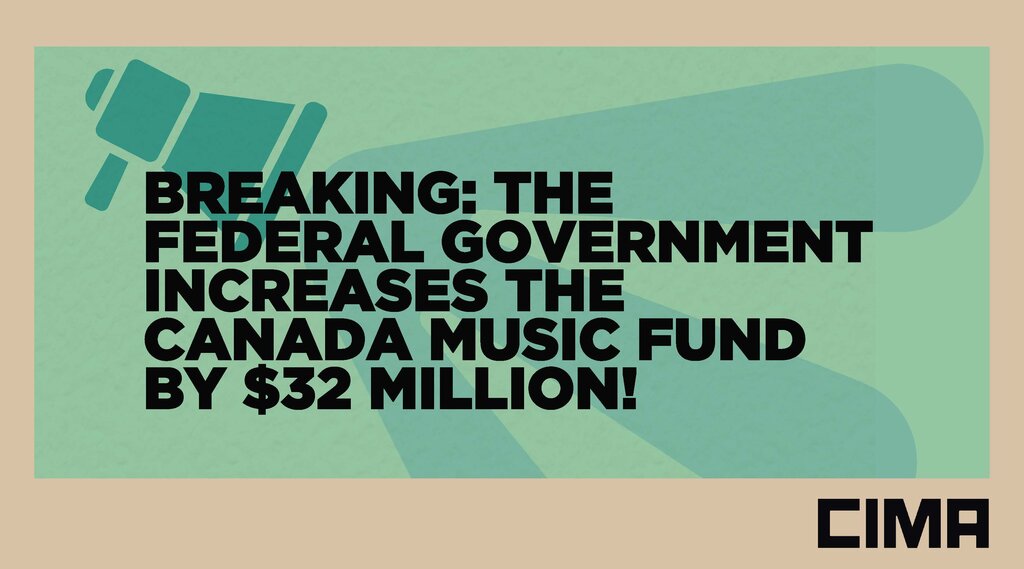 Government Increases Canada Music Fund by $32 Million