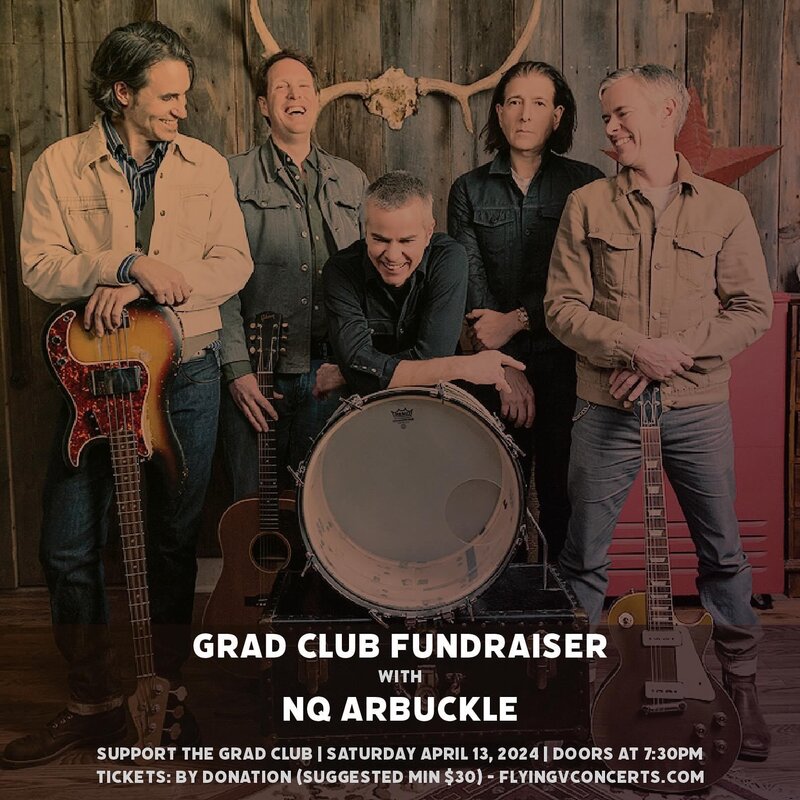 Grad Club Fundraiser: NQ Arbuckle @ The Grad Club - Apr 13, 2024