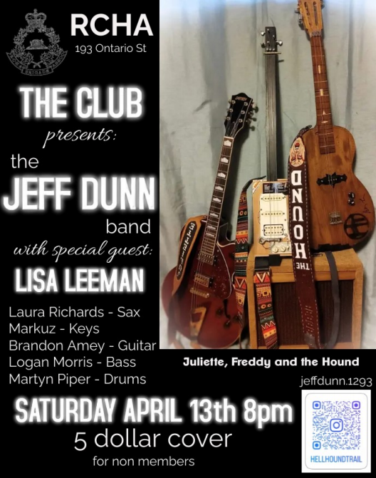 The Jeff Dunn Band @ The Club at the R.C.H.A. - Apr 13, 2024