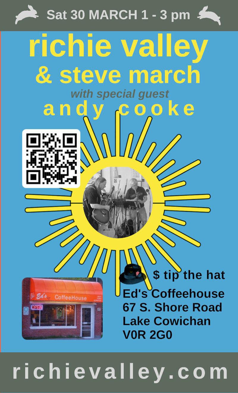 Easter Long Weekend Saturday Live Music @ Ed's Coffee House - Mar 30, 2024
