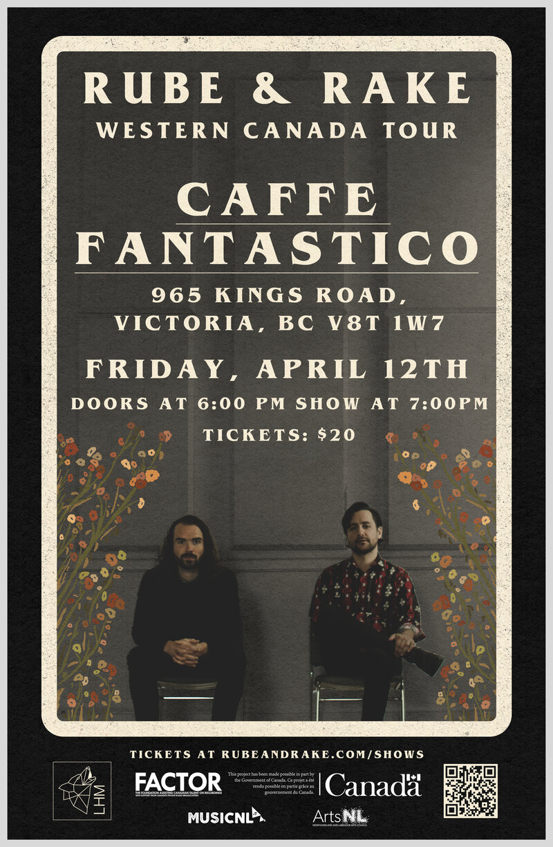 Rube & Rake at Cafe Fantistico - Jun 4th @ Cafe Fantistico