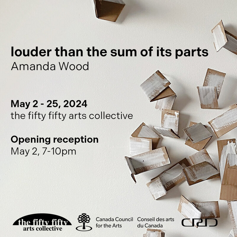 louder than the sum of its parts - May 6th @ the fifty fifty arts collective