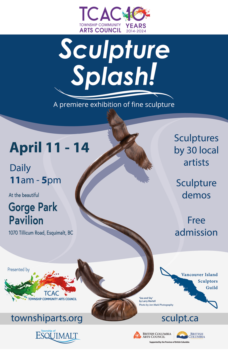 Sculpture Splash! @ Gorge Park Pavilion - Apr 11, 2024