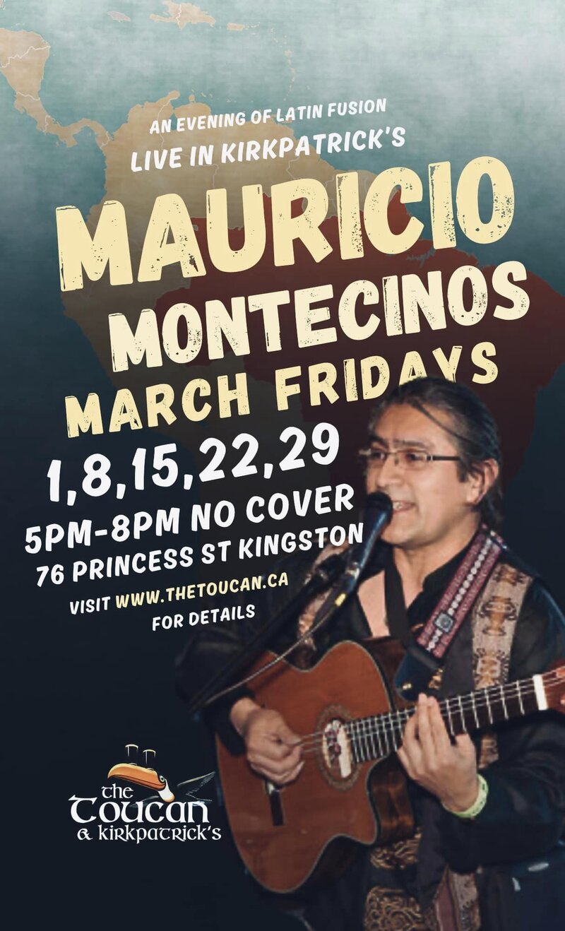 Mauricio Montecinos @ The Toucan Mar 29 2024 - May 9th @ The Toucan
