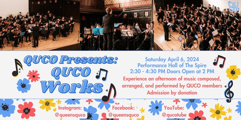 QUCO Works’ Spring Concert @ The Spire - Apr 06, 2024