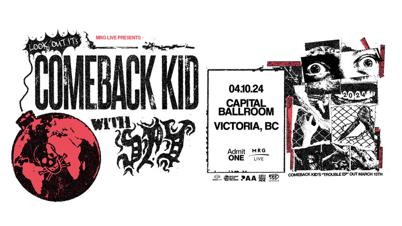 Comeback Kid @ Capital Ballroom - Apr 10, 2024