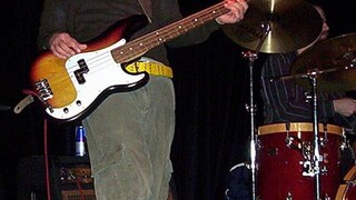 Mike Robillard playing bass
